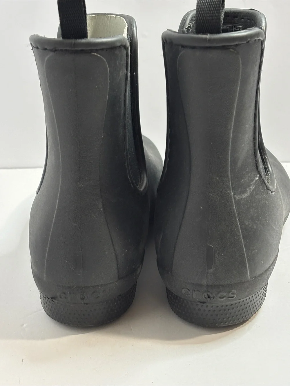 CROCS Black Women's Slip-On Shoe Boots Sz 9 New Without Box